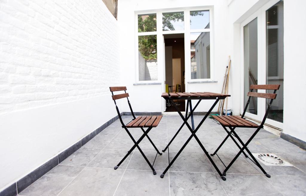 Louise Uptown Apartments بروكسل الغرفة الصورة